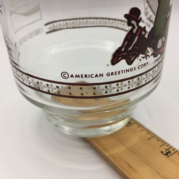 Vintage Limited Edition 6" Holly Hobbie Coca-Cola Drinking Glass Tasks Done Love - Picture 8 of 11